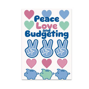 Financial Harmony Decor - Budgeting Enthusiast - 13x19 Poster Print