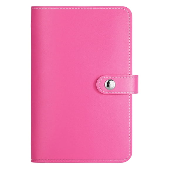Financial Savings Organizer Binder with Magnetic Snap Closure, Waterproof Banknote Album for Cash Collection and Storage, Large Capacity Money Holder for Travel and Home Use