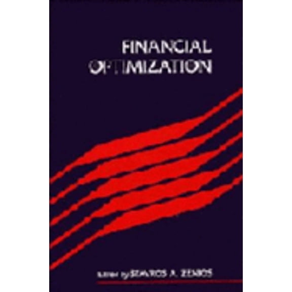 Pre-Owned Financial Optimization (Hardcover 9780521419055) by Stavros A Zenios