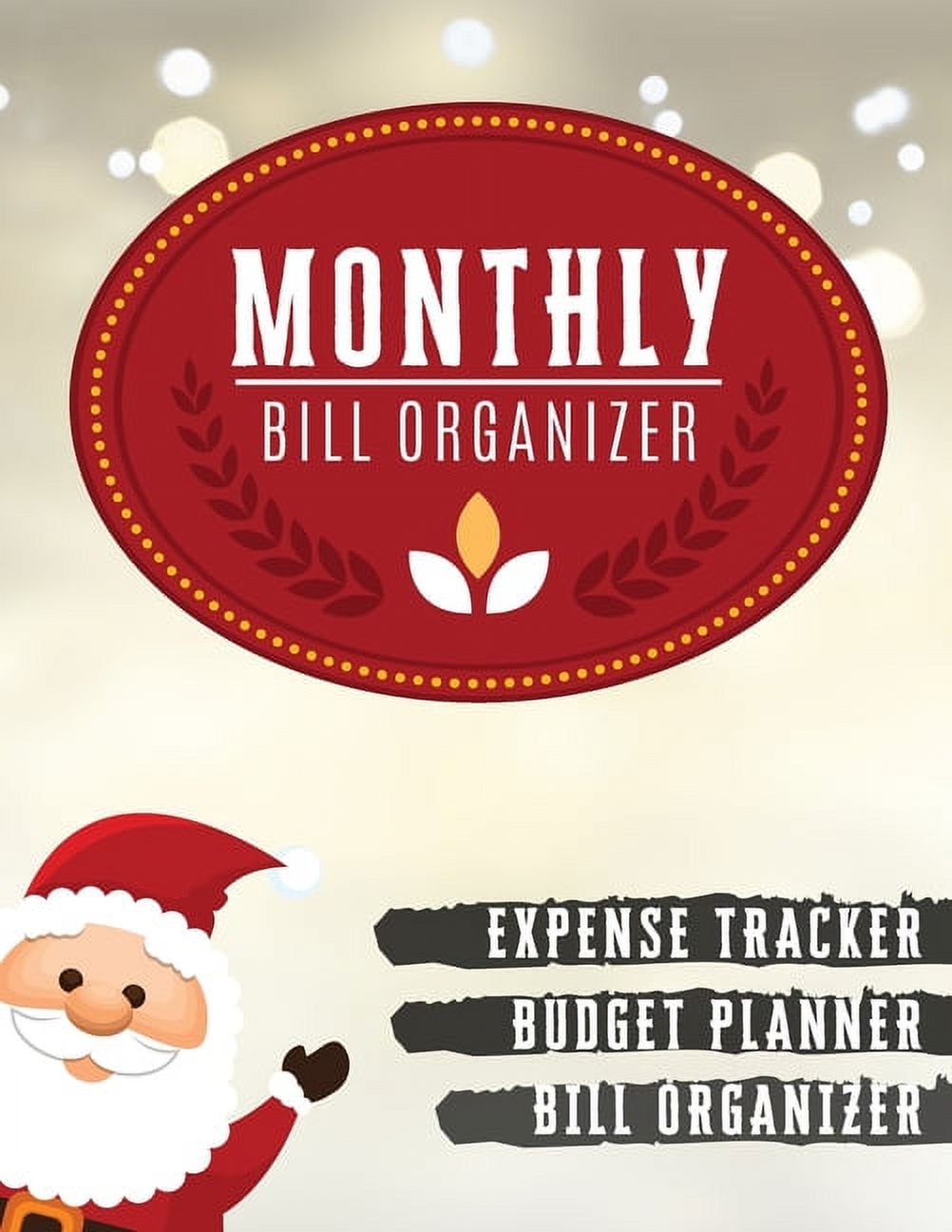 Financial Planner Budget Book Monthly Bill Organizer monthly budget