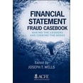 thumbnail image 1 of Financial Statement Fraud Casebook, (Hardcover), 1 of 1