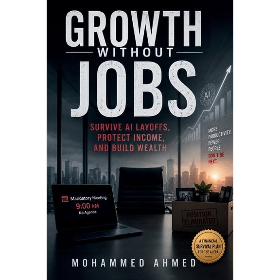 Financial Survival Growth Without Jobs: Survive AI Layoffs, Protect Income, and Build Wealth, Book 12, (Paperback)