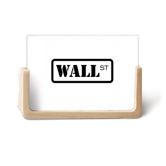 Financial Transaction Center Securities Photo Wooden Photo Frame Tabletop Display
