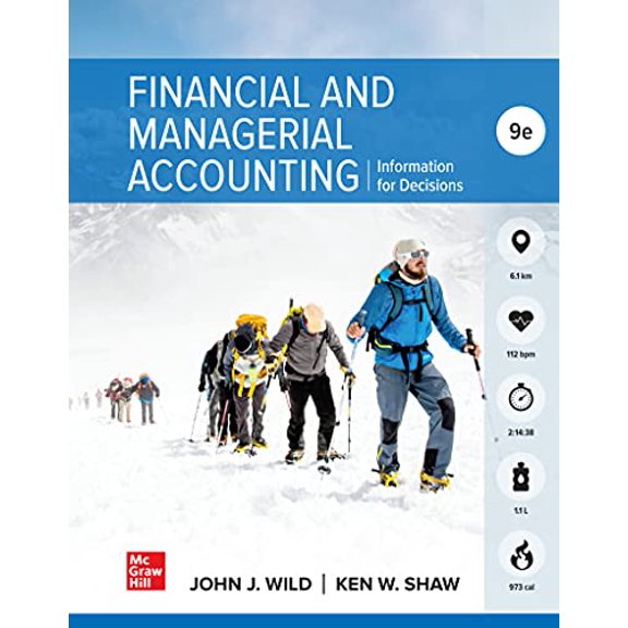 Pre-Owned Financial and Managerial Accounting, 9781260728774, 1260728773, Hardcover, 9 edition
