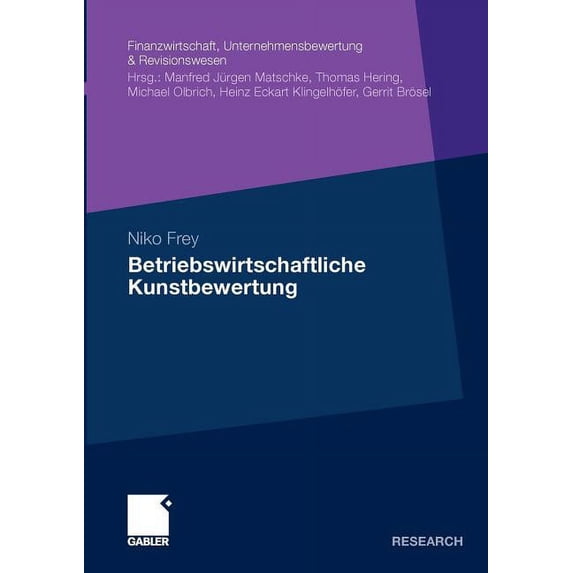 Finanzwirtschaft, Unternehmensbewertung Betriebswirtschaftliche Kunstbewertung, (Paperback)