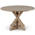 thumbnail image 1 of Finch Alfred Round Dining Table Rustic Beige, 1 of 8