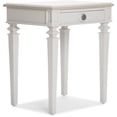 thumbnail image 1 of Finch Benson End Table Nightstand with Drawers Light Gray, 1 of 13