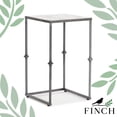 thumbnail image 1 of Finch Berlin Solid Marble Side Table White, 1 of 14