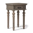 thumbnail image 1 of Finch Cassatt 1 Drawer Side Table Gray, 1 of 11