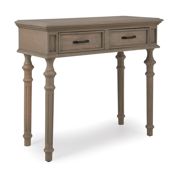 Finch Cassatt 2 Drawer Console Table Gray