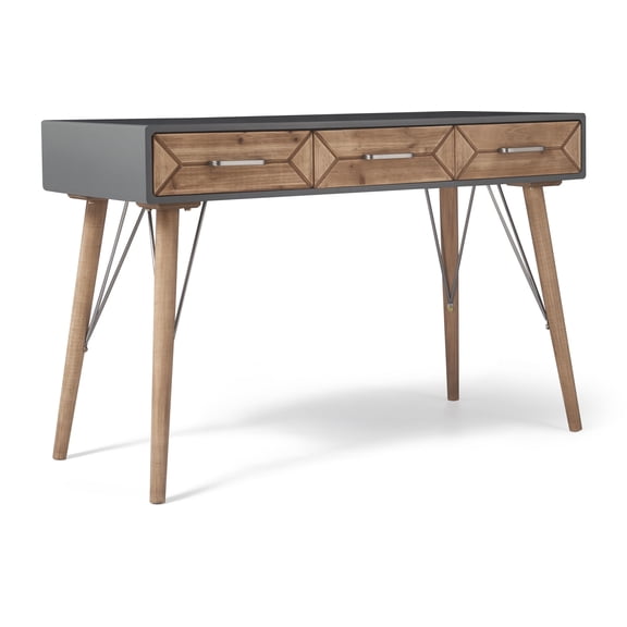 Finch Friedman Desk Console Table Gray