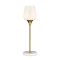 thumbnail image 1 of Elk Home 6-Inch Wide Finch Lane Table Lamp, Contemporary, Satin Gold, 1 of 2