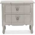 thumbnail image 1 of Finch Maslow Side Table with Two Drawers Gray, 1 of 11