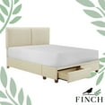 thumbnail image 1 of Finch Maxwell Storage Bed with Adjustable Height Headboard King Size Beige, 1 of 9