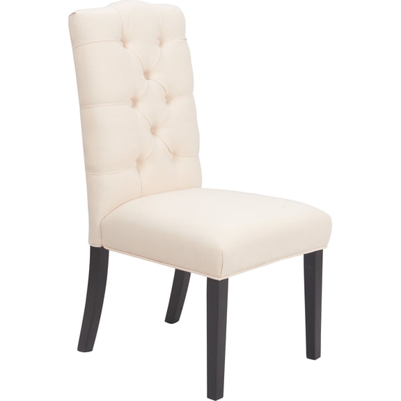 Finch Provence Tufted Dining Chair Set of 2 Beige