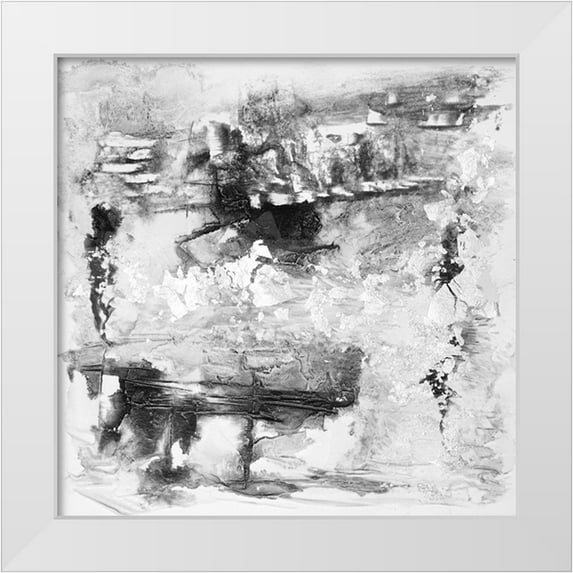 Finch, Scherrer 15x15 White Modern Wood Framed Museum Art Print Titled - Travertine III