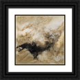 thumbnail image 1 of Finch, Scherrer 26x26 Black Ornate Wood Framed with Double Matting Museum Art Print Titled - Drifting Sands IV, 1 of 4