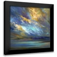 thumbnail image 1 of Finch, Sheila 12x12 Black Modern Framed Museum Art Print Titled - Coastal Clouds #30, 1 of 5