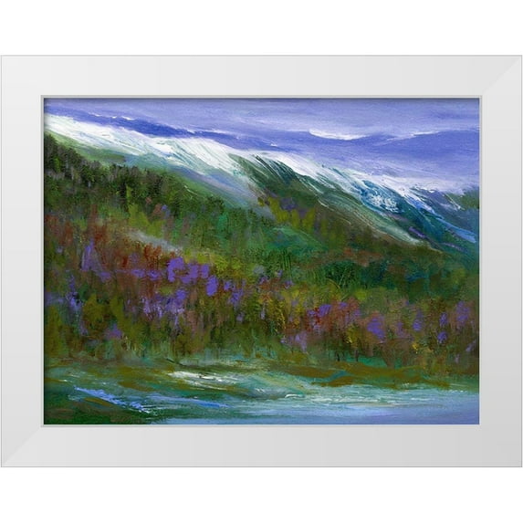 Finch, Sheila 14x12 White Modern Wood Framed Museum Art Print Titled - Sierras