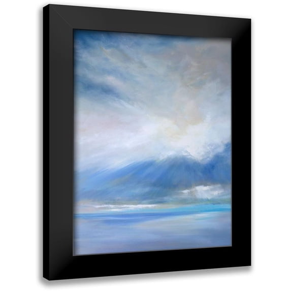 Finch, Sheila 15x18 Black Modern Framed Museum Art Print Titled - Heavenly Light Triptych II