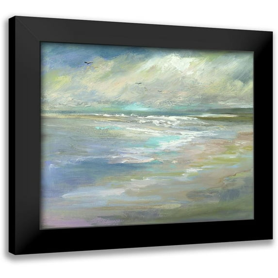 Finch, Sheila 18x15 Black Modern Framed Museum Art Print Titled - Beach Light I