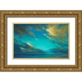 thumbnail image 1 of Finch, Sheila 24x17 Gold Ornate Wood Framed with Double Matting Museum Art Print Titled - Coastal Cloudscape, 1 of 4