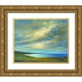 thumbnail image 1 of Finch, Sheila 24x20 Gold Ornate Wood Framed with Double Matting Museum Art Print Titled - Coastal Views I, 1 of 4