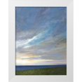 thumbnail image 1 of Finch, Sheila 25x32 White Modern Wood Framed Museum Art Print Titled - Coastal Clouds Diptych II, 1 of 4