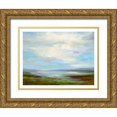 thumbnail image 1 of Finch, Sheila 32x26 Gold Ornate Wood Framed with Double Matting Museum Art Print Titled - Looking North, 1 of 4
