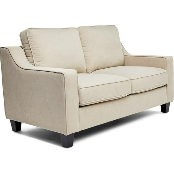 Finch Smithson Tan Loveseat With Track Arms