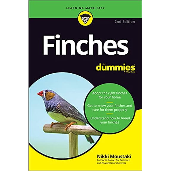 Pre-Owned Finches for Dummies (Paperback) 111975531X 9781119755319