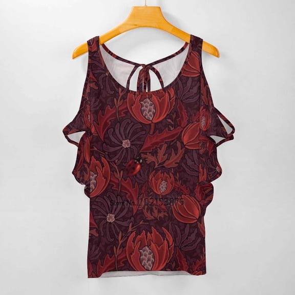 Find A Women'S T-Shirt Casual Short Sleeved Tops V-Neck Zipper Tee Ladies Loose T Shirts Createarthistory Fall Pattern Seamless