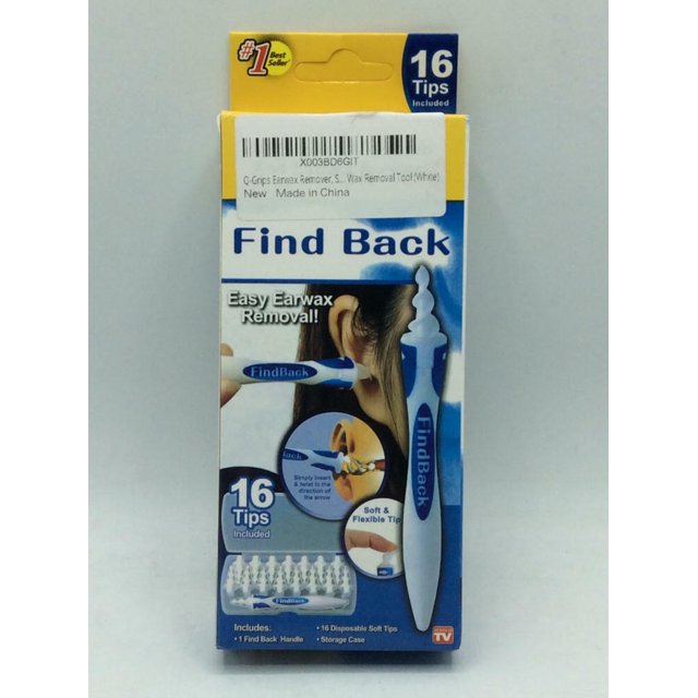 Find Back QGrips Earwax Removers