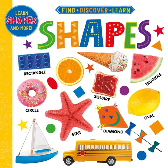 Find, Discover, Learn Shapes, (Board Book)