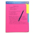 thumbnail image 1 of IdeaStream Find It File Folder Notepad, Letter Size, Assorted Neon, Pack Of 12 Folders, 1 of 3