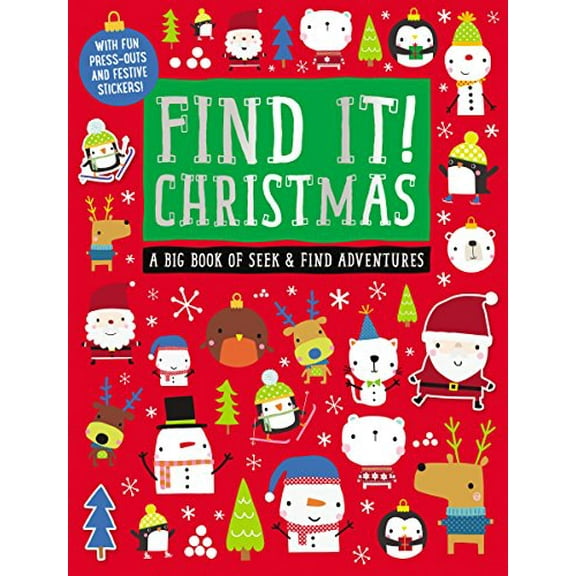 Pre-Owned Find It! Christmas Activity (Paperback) 1785984454 9781785984457