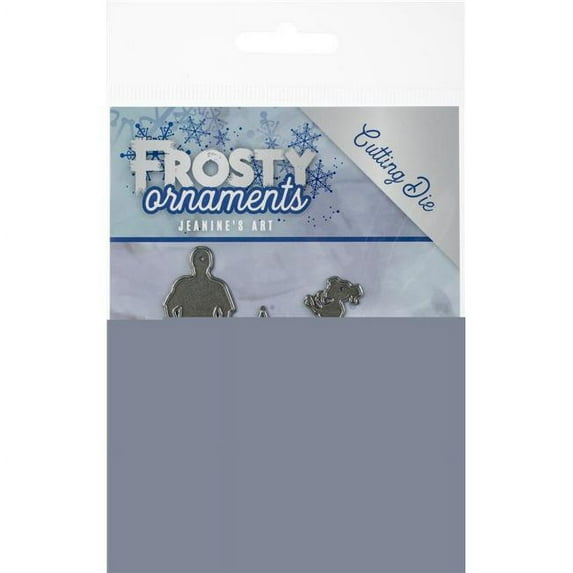 Find It Trading JAD10047 Happy Family-Jeanine Dies Frosty Ornaments