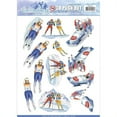 thumbnail image 1 of Find It Trading SB10229 Jeanines Art Wintersport Punchout Sheet - Biathlon, 1 of 1