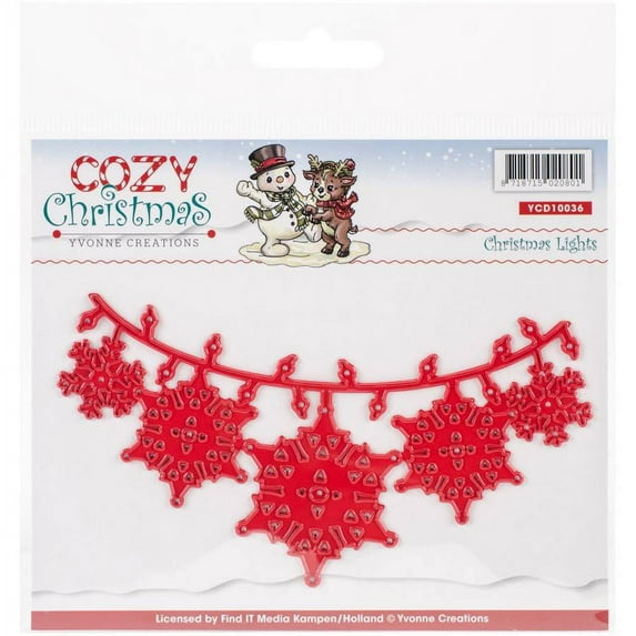 Find It Trading Yvonne Creations Cozy Christmas Die-Christmas Lights, Pk 1