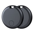 thumbnail image 1 of Bluetooth Tracker, 2-Pack Smart Air Tracker, Key Finder and Item Locator Works with Apple Find My (iOS Only), withKey Ring, Tracker Tag for Keys/Luggage/Wallet, etc., 1 of 7