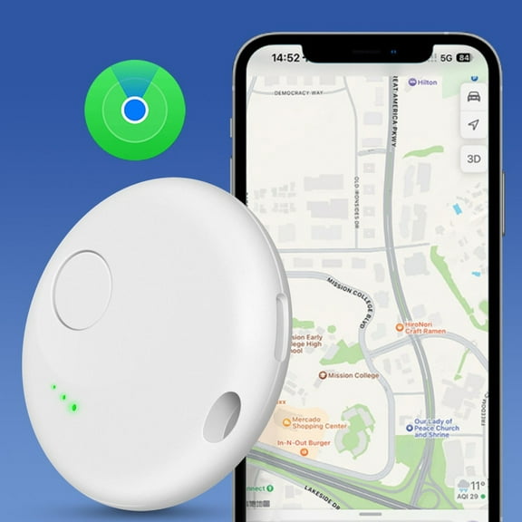 Find My Locator Find Anti-loss Device Global Remote Tracking, Only Applicable To iOS, Elderly Children Pet Positioning Tracker Anti-lost, 1 Pack