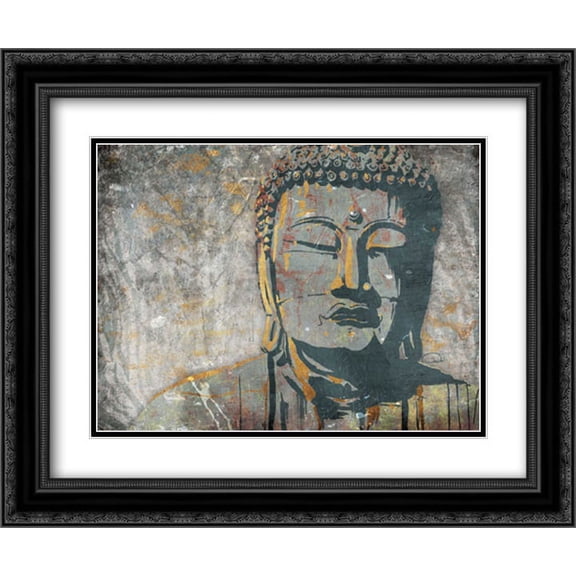 Find Serenity 2x Matted 24x20 Black Ornate Framed Art Print by OnRei