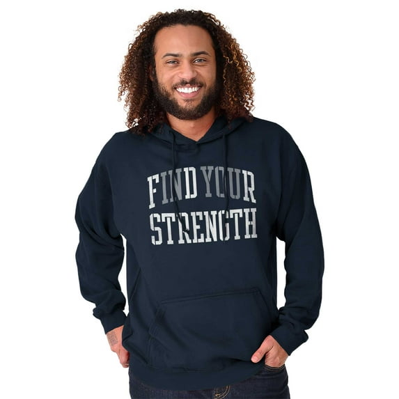 Find Strength In You Workout Motivate Hoodie Sweatshirt Women Men Brisco Brands S
