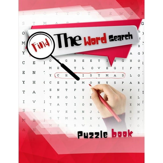 Find The Word Search Puzzle Book: Brain Games True Detective Word Search Bet You Cant Do This Word Search, Brain Games T