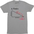 thumbnail image 1 of Find X , Homecoming Math Algebra Geometry Funny Student T-Shirt, 1 of 4