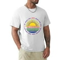 thumbnail image 1 of Find Your Balance Positive Motivational Energy Quote Retro Graphic Unisex T-Shirt, for men & women, up to size 5XL., 1 of 3