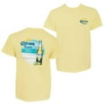 thumbnail image 1 of Find Your Beach Front Back Mens Yellow T-Shirt - Medium, 1 of 1