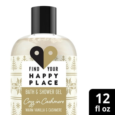Find Your Happy Place Bath & Shower Gel Cozy In Cashmere, 12 oz