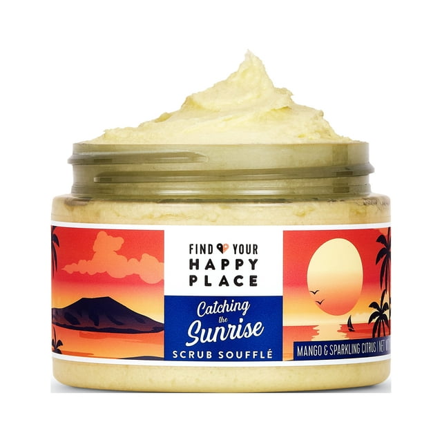 Find Your Happy Place Body Scrub Souffle Catching the Sunrise 10 oz