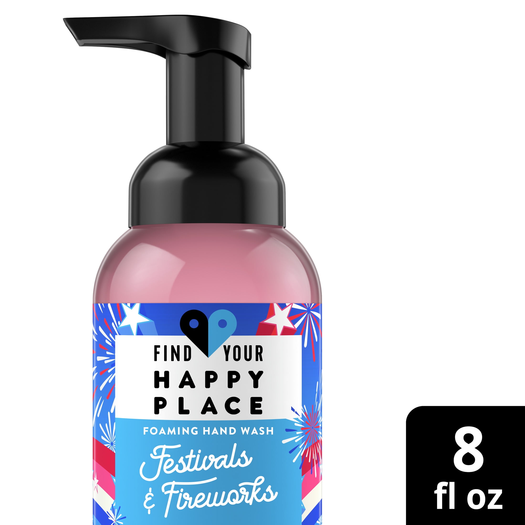 Find Your Happy Place Festivals & Fireworks Foaming Liquid